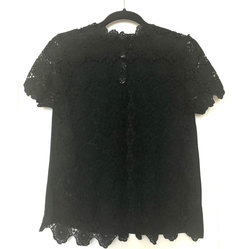 Crochet lace top